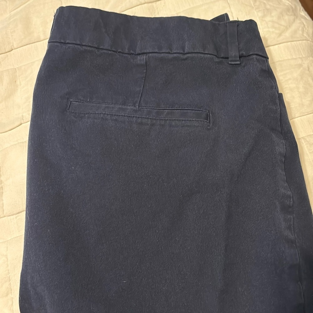 Navy blue high rise skinny old navy pants